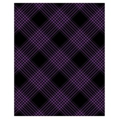 Zigzag Pattern Drawstring Bag (small) by Valentinaart