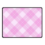 Zigzag pattern Fleece Blanket (Small) 50 x40  Blanket Front