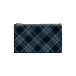 Zigzag pattern Cosmetic Bag (Small)  Front