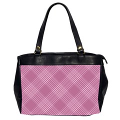 Zigzag Pattern Office Handbags (2 Sides)  by Valentinaart