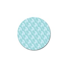 Christmas Day Ribbon Blue Golf Ball Marker (10 Pack) by Mariart