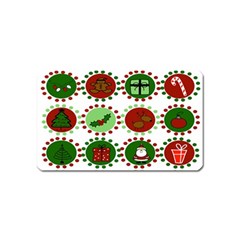 Christmas Magnet (name Card)