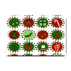 Christmas Small Doormat  by Mariart