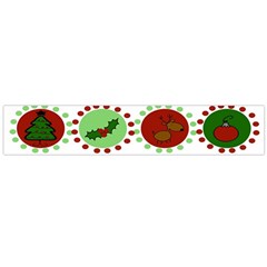 Christmas Flano Scarf (large) by Mariart