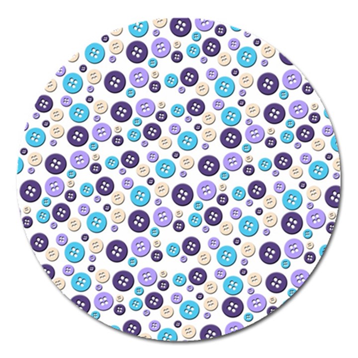 Buttons Chlotes Magnet 5  (Round)