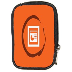 Circles Orange Compact Camera Cases