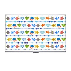 Coral Reef Fish Coral Star Business Card Holders by Mariart