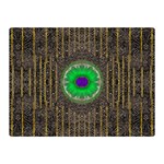 In The Stars And Pearls Is A Flower Double Sided Flano Blanket (Mini)  35 x27  Blanket Back