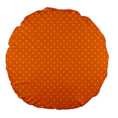 Dots Large 18  Premium Round Cushions