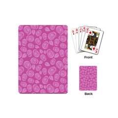 Floral Pattern Playing Cards (mini)  by Valentinaart