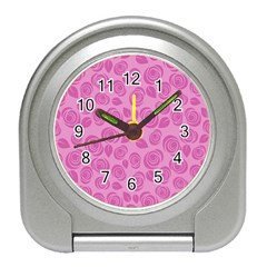 Floral Pattern Travel Alarm Clocks