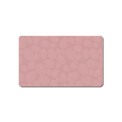 Floral Pattern Magnet (name Card) by Valentinaart