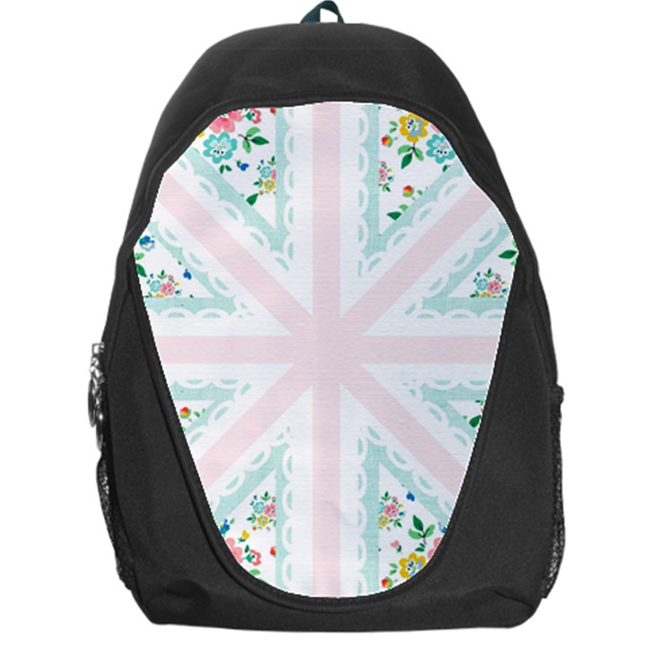 Frame Flower Floral Sunflower Line Backpack Bag