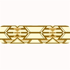 Geometric Seamless Aztec Gold Large Bar Mats by Mariart