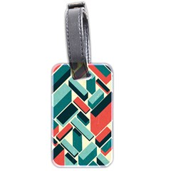 German Synth Stock Music Plaid Luggage Tags (two Sides) by Mariart