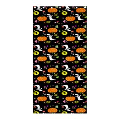 Ghost Pumkin Craft Halloween Hearts Shower Curtain 36  X 72  (stall)  by Mariart