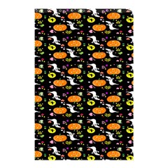 Ghost Pumkin Craft Halloween Hearts Shower Curtain 48  X 72  (small)  by Mariart