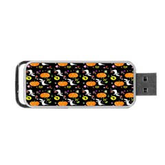 Ghost Pumkin Craft Halloween Hearts Portable USB Flash (One Side)