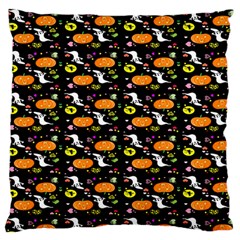 Ghost Pumkin Craft Halloween Hearts Standard Flano Cushion Case (Two Sides)