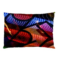 Graphic Shapes Experimental Rainbow Color Pillow Case (two Sides) by Mariart