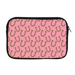 Horse Shoes Iron Pink Brown Apple Macbook Pro 17  Zipper Case by Mariart