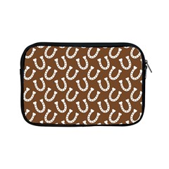 Horse Shoes Iron White Brown Apple Ipad Mini Zipper Cases by Mariart