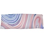 Marble Abstract Texture With Soft Pastels Colors Blue Pink Grey Body Pillow Case Dakimakura (Two Sides) Back