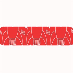 Moon Red Rocket Space Large Bar Mats