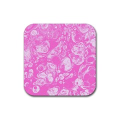 Colors Rubber Square Coaster (4 pack) 