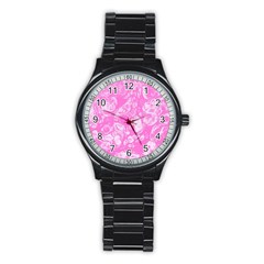 Colors Stainless Steel Round Watch