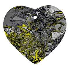 Colors Heart Ornament (two Sides)