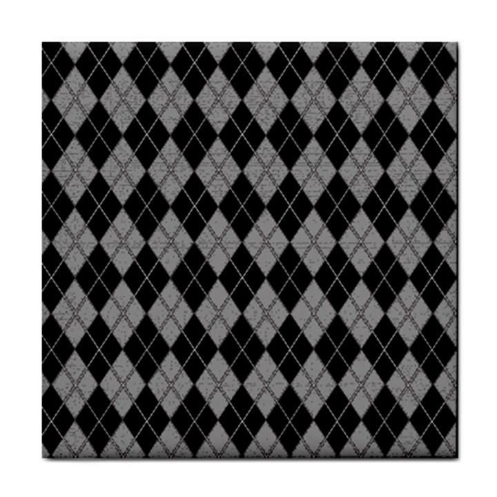 Plaid pattern Tile Coasters