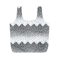 Original Plaid Chevron Wave Full Print Recycle Bags (m)  by Mariart