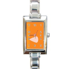 Screen Shot Circle Animations Orange White Line Color Rectangle Italian Charm Watch