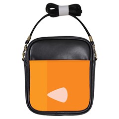 Screen Shot Circle Animations Orange White Line Color Girls Sling Bags by Mariart