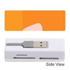Screen Shot Circle Animations Orange White Line Color Memory Card Reader (stick)  by Mariart