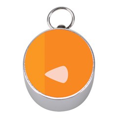 Screen Shot Circle Animations Orange White Line Color Mini Silver Compasses by Mariart