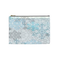 Sign Flower Floral Transparent Cosmetic Bag (medium)  by Mariart