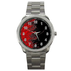 Fire Sport Metal Watch by Valentinaart