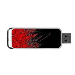 Fire Portable Usb Flash (one Side) by Valentinaart