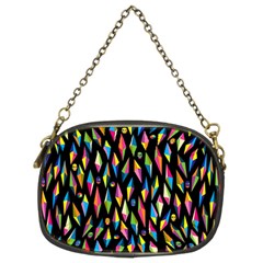 Skulls Bone Face Mask Triangle Rainbow Color Chain Purses (two Sides)  by Mariart