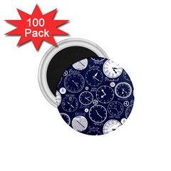 World Clocks 1 75  Magnets (100 Pack)  by Mariart