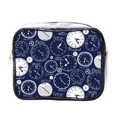 World Clocks Mini Toiletries Bags by Mariart