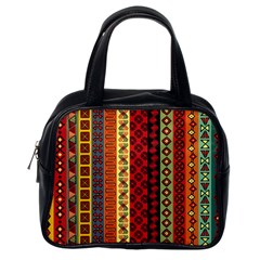 Tribal Grace Colorful Classic Handbags (one Side)