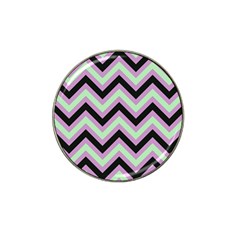 Zigzag Pattern Hat Clip Ball Marker by Valentinaart