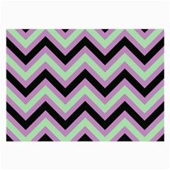 Zigzag pattern Large Glasses Cloth (2-Side)