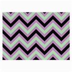 Zigzag pattern Large Glasses Cloth (2-Side) Front
