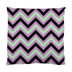 Zigzag pattern Standard Cushion Case (One Side)