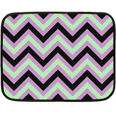 Zigzag pattern Fleece Blanket (Mini)