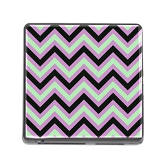 Zigzag pattern Memory Card Reader (Square)